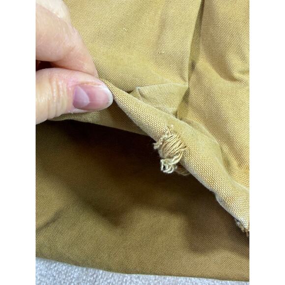 Duxback Men Medium Tan Hunting Zip Front Vest Outdoor Field Shooting Sportswear - Picture 6 of 10